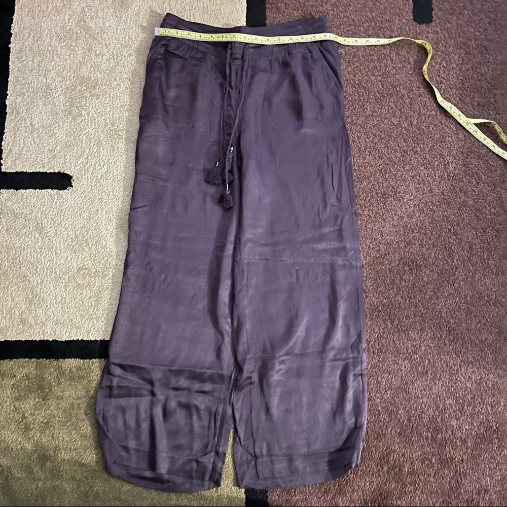 Loft Small Petite Wide Leg Pants, Violet